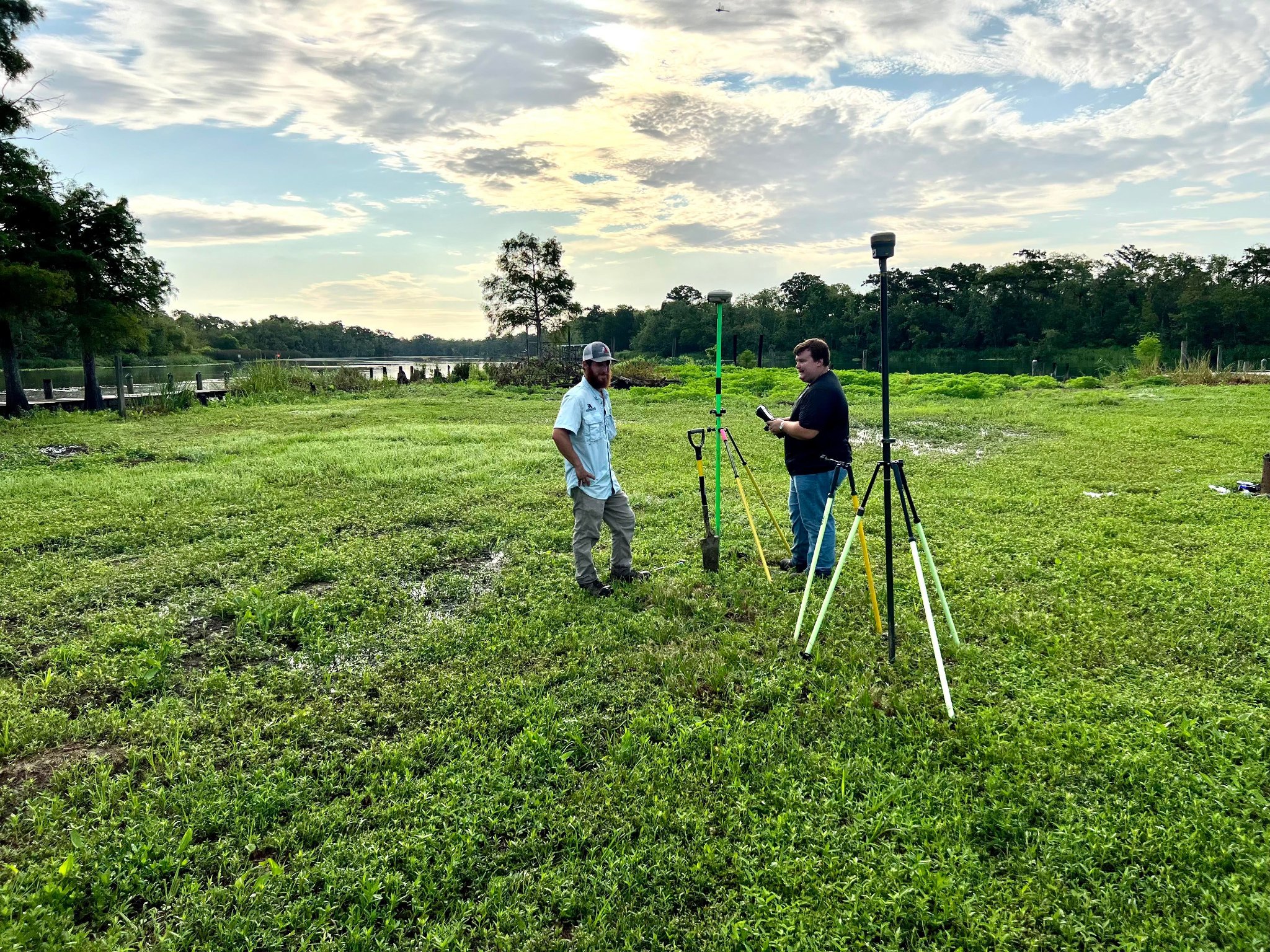 GPS survey work